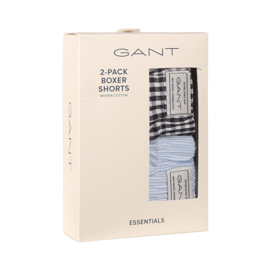 2PACK Boxershorts til mænd Gant flerfarvet (902412019-436)