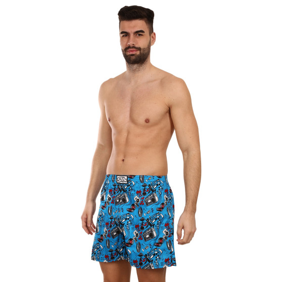 3PACK Soveshorts til mænd Styx flerfarvet (3DTP11283)