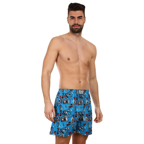 3PACK Soveshorts til mænd Styx flerfarvet (3DTP11283)