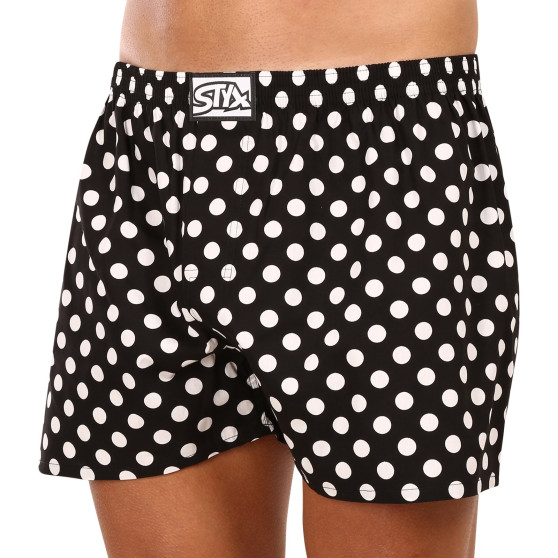 3PACK Boxershorts til mænd Styx art klassisk gummi overstørrelse flerfarvet (3E11860)