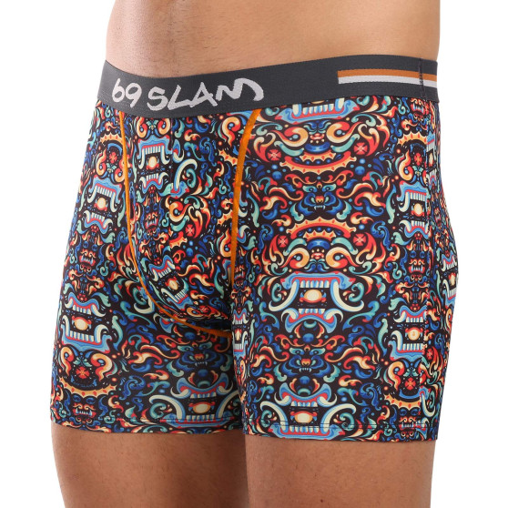 69SLAM Boxershorts til mænd TOTEM BALI (MBYTBL-PO)