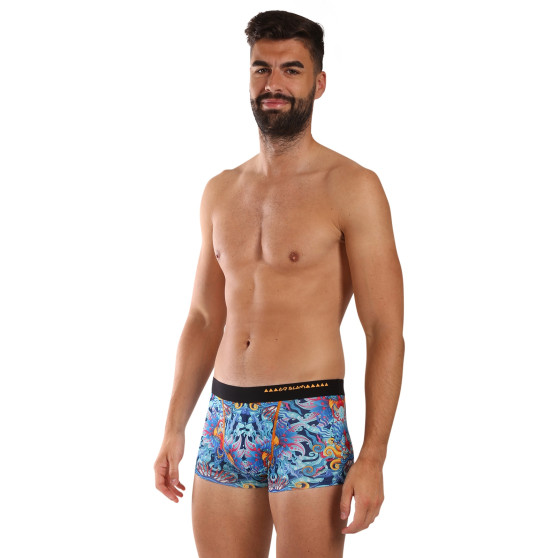 69SLAM Boxershorts til mænd Hip BLUE HABITAT (MSYBUH-PO)