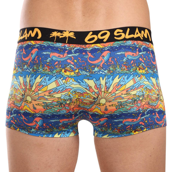 69SLAM Boxershorts til mænd Hip DYSTOPIA (MSYDTP-PO)