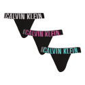 3PACK Jockstraps til mænd Calvin Klein sort (NB3606A-LXR)