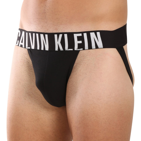 3PACK Jockstraps til mænd Calvin Klein sort (NB3606A-LXR)