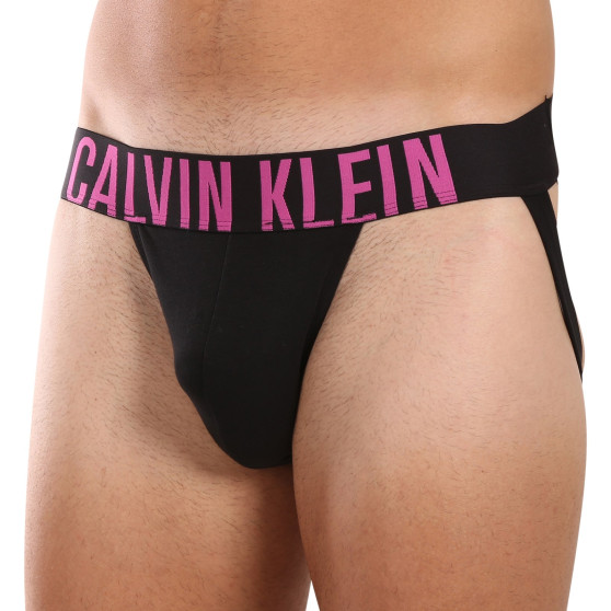 3PACK Jockstraps til mænd Calvin Klein sort (NB3606A-LXR)