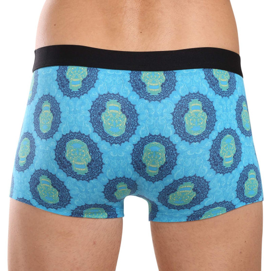 69SLAM Boxershorts til mænd i bambus SKULL MANDALA (MHBSKM-BB)