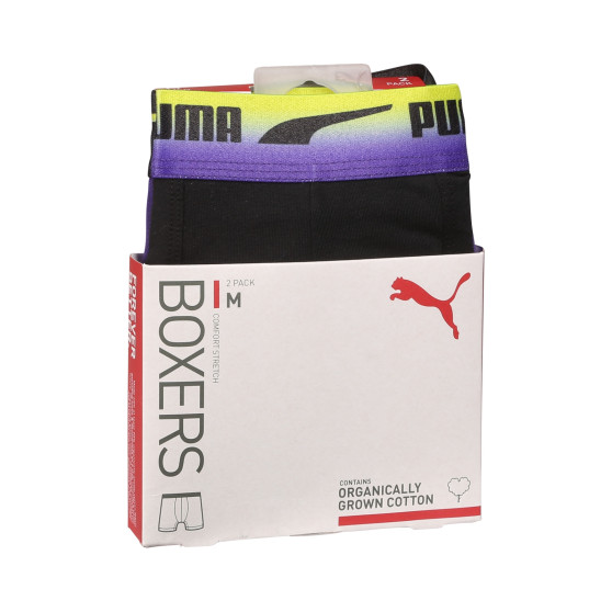 2PACK Boxershorts til mænd Puma flerfarvet (701225879 001)