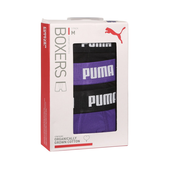 3PACK Boxershorts til mænd Puma flerfarvet (701226820 007)