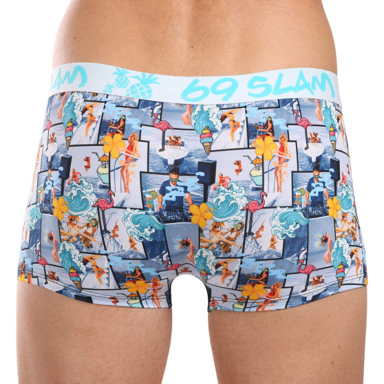 69SLAM Boxershorts til mænd Hip SUMMER YACHT (MSYSYH-PO)