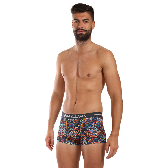 69SLAM Boxershorts til mænd Hip TOTEM BALI (MSYTBL-PO)