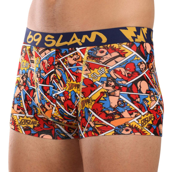 69SLAM Boxershorts til mænd i bambus PERVERT HERO (MHBPVO-BB)