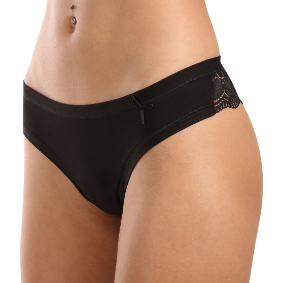 G-streng til kvinder Lovelygirl sort (5715-black)