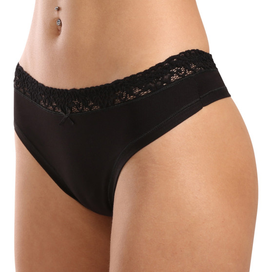 G-streng til kvinder Lovelygirl sort (8307-black)