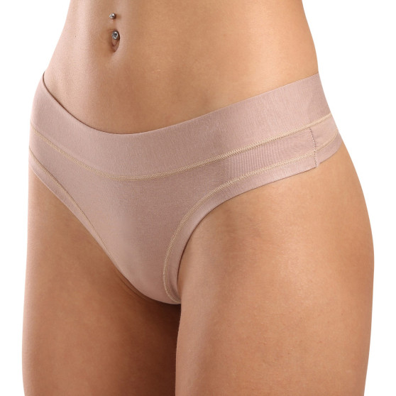 G-streng til kvinder Lovelygirl beige (3678-nude)