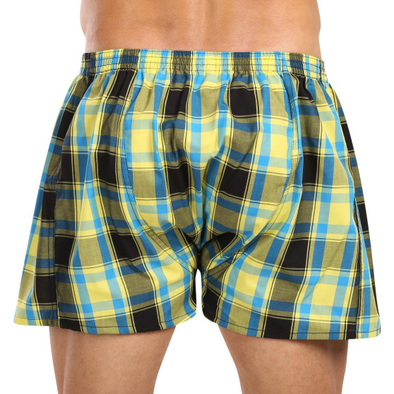 3PACK Boxershorts til mænd Styx klassisk gummi overstørrelse flerfarvet (3E103133)