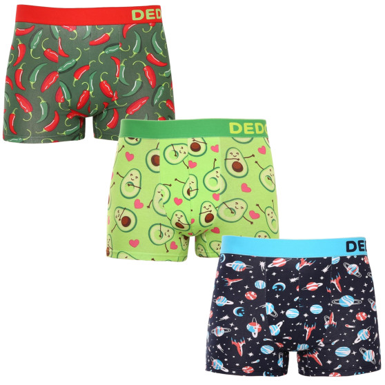 3PACK Muntre boxershorts til mænd Dedoles (0532511564)