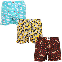 3PACK muntre Boxershorts til mænd Dedoles (LB159631570)