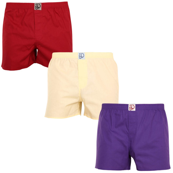 3PACK Boxershorts til mænd Dedoles flerfarvet (LB10001748)