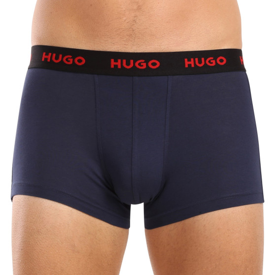 3PACK Boxershorts til mænd HUGO flerfarvet (50517894 975)