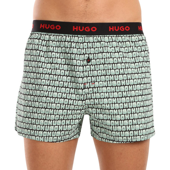 3PACK Boxershorts til mænd HUGO flerfarvet (50518079 972)