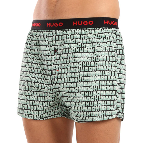 3PACK Boxershorts til mænd HUGO flerfarvet (50518079 972)