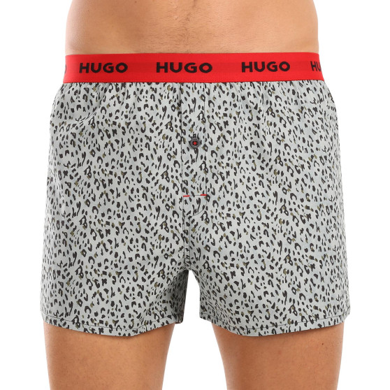 3PACK Boxershorts til mænd HUGO flerfarvet (50518079 972)