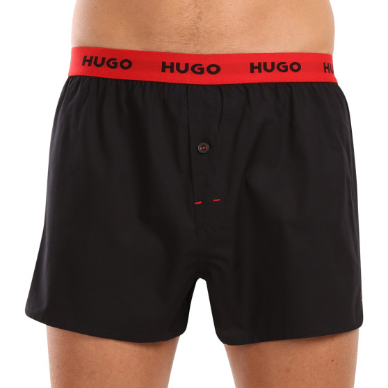 3PACK Boxershorts til mænd HUGO flerfarvet (50518079 972)