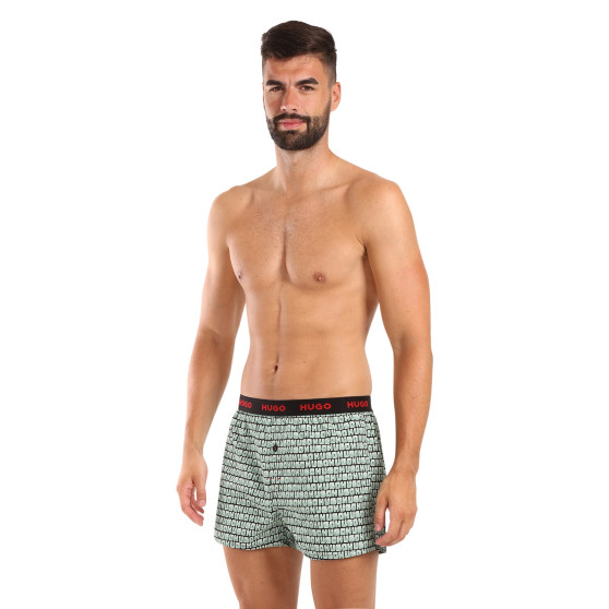 3PACK Boxershorts til mænd HUGO flerfarvet (50518079 972)