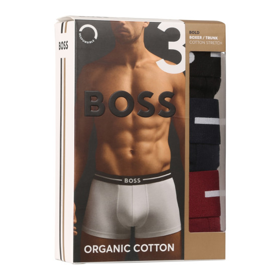 3PACK Boxershorts til mænd BOSS flerfarvet (50517833 972)