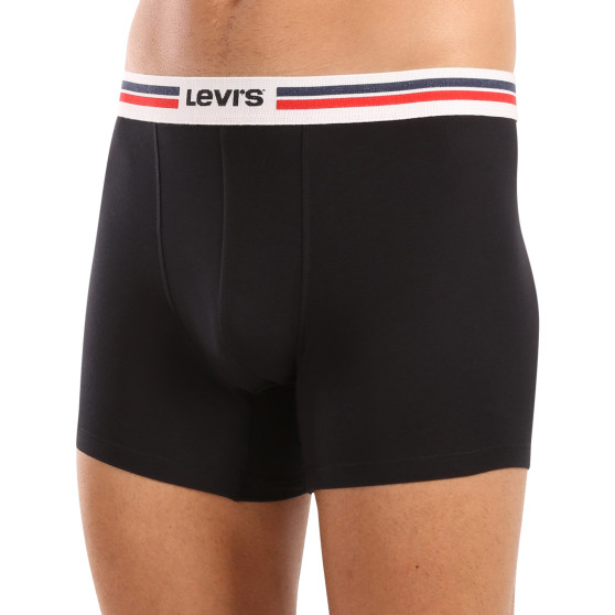 3PACK Boxershorts til mænd Levis sort (701224662 001)