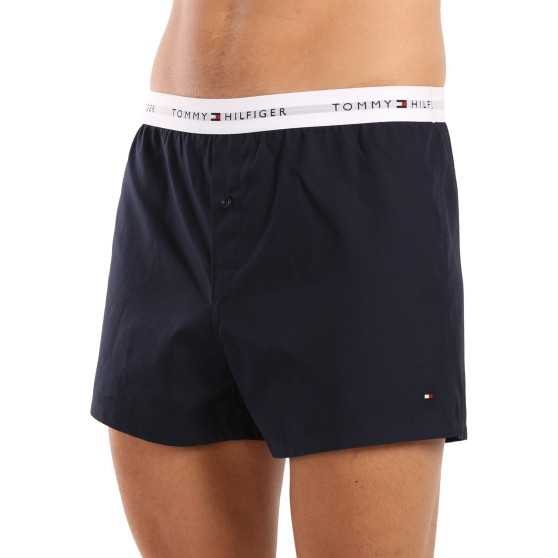 2PACK Boxershorts til mænd Tommy Hilfiger blå (UM0UM03376 0SU)