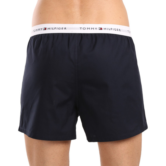 2PACK Boxershorts til mænd Tommy Hilfiger blå (UM0UM03376 0SU)