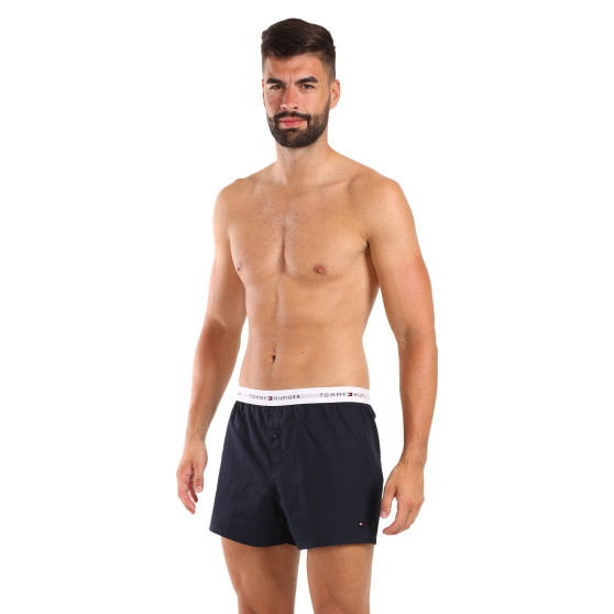 2PACK Boxershorts til mænd Tommy Hilfiger blå (UM0UM03376 0SU)