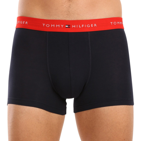 3PACK Boxershorts til mænd Tommy Hilfiger mørkeblå (UM0UM02763 0S0)