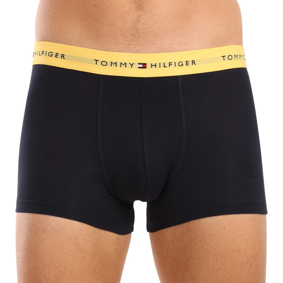 3PACK Boxershorts til mænd Tommy Hilfiger mørkeblå (UM0UM02763 0S0)