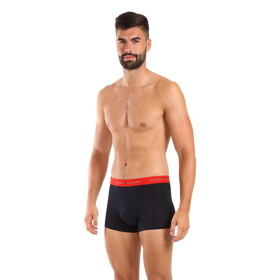 3PACK Boxershorts til mænd Tommy Hilfiger mørkeblå (UM0UM02763 0S0)