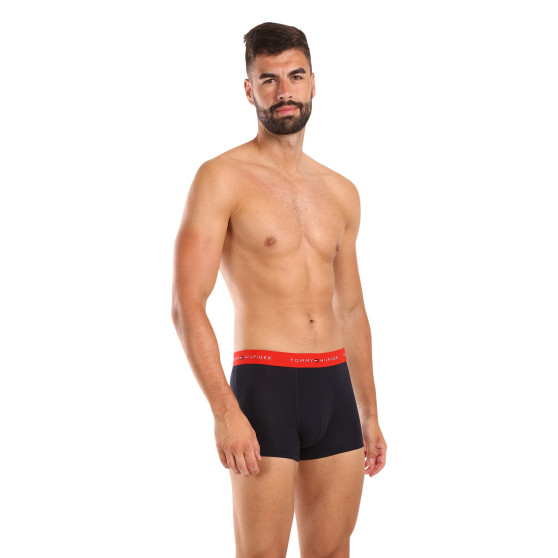 3PACK Boxershorts til mænd Tommy Hilfiger mørkeblå (UM0UM02763 0S0)