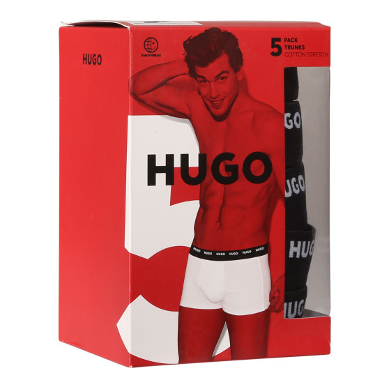 5PACK Boxershorts til mænd BOSS flerfarvet (50514909 984)