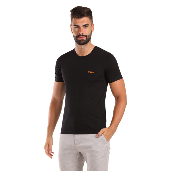 3PACK t-shirt til mænd HUGO sort (50480088 965)