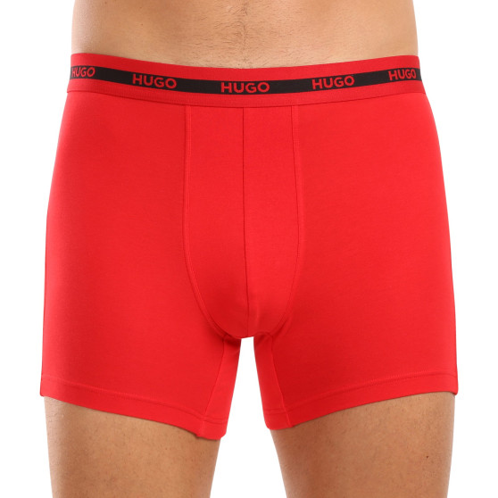 3PACK Boxershorts til mænd HUGO flerfarvet (50496723 003)