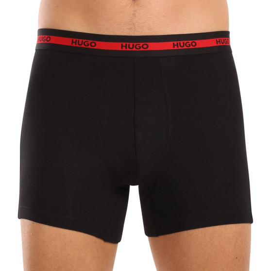 3PACK Boxershorts til mænd HUGO flerfarvet (50496723 003)