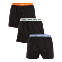 3PACK Boxershorts til mænd HUGO sort (50518079 961)