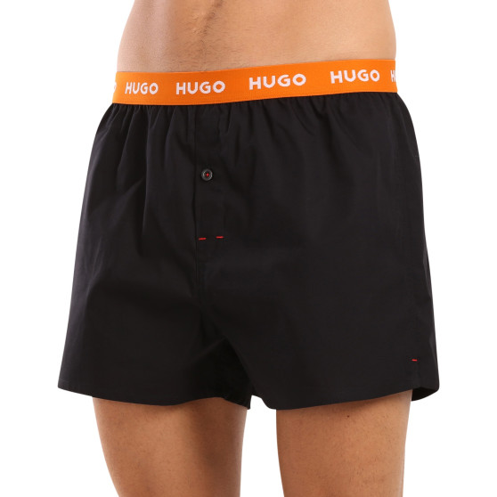 3PACK Boxershorts til mænd HUGO sort (50518079 961)