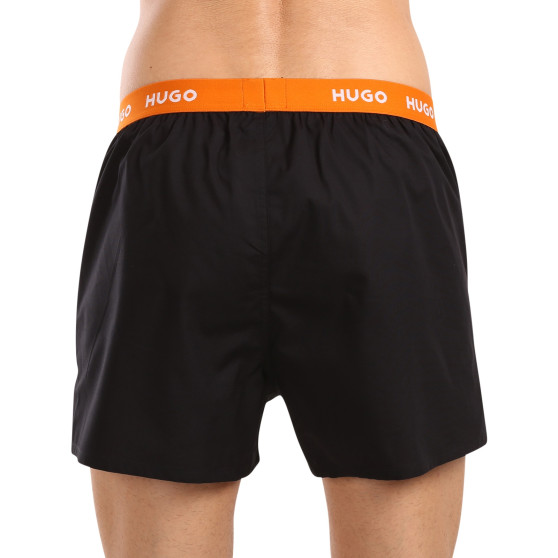 3PACK Boxershorts til mænd HUGO sort (50510216 005)