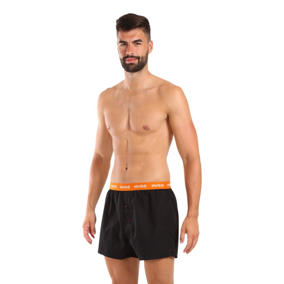 3PACK Boxershorts til mænd HUGO sort (50518079 961)