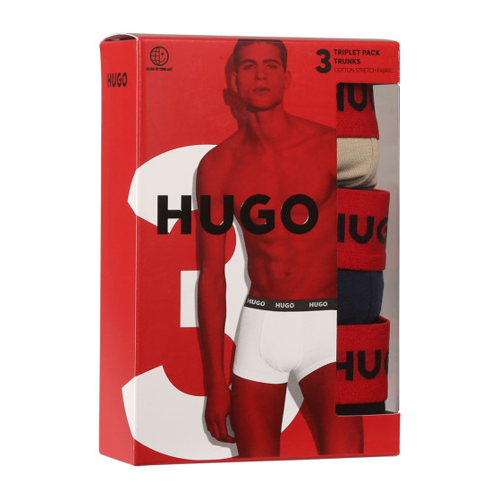 3PACK Boxershorts til mænd BOSS flerfarvet (50514998 982)