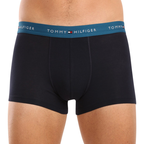 3PACK Boxershorts til mænd Tommy Hilfiger mørkeblå (UM0UM02763 0VH)