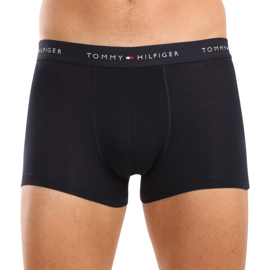 3PACK Boxershorts til mænd Tommy Hilfiger mørkeblå (UM0UM02763 0VH)