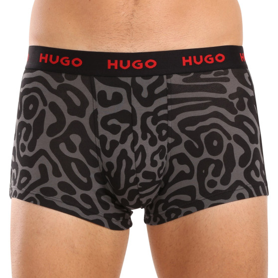 3PACK Boxershorts til mænd HUGO flerfarvet (50517894 974)